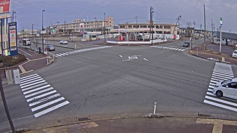 Nagaoka Station East Exit Street