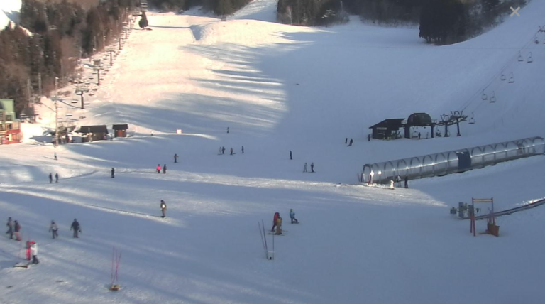 Nozawa Onsen Ski Resort Live Camera (Nozawa Onsen Village, Shimotakai ...